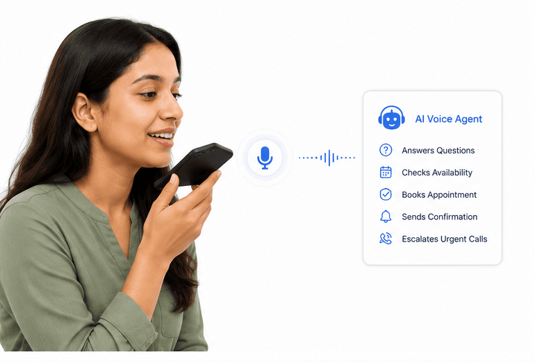 Voice agent support specialist ready to help a customer
